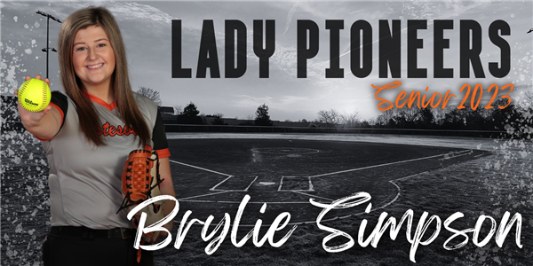 \ 2023 Senior Softball Brylie Simpson